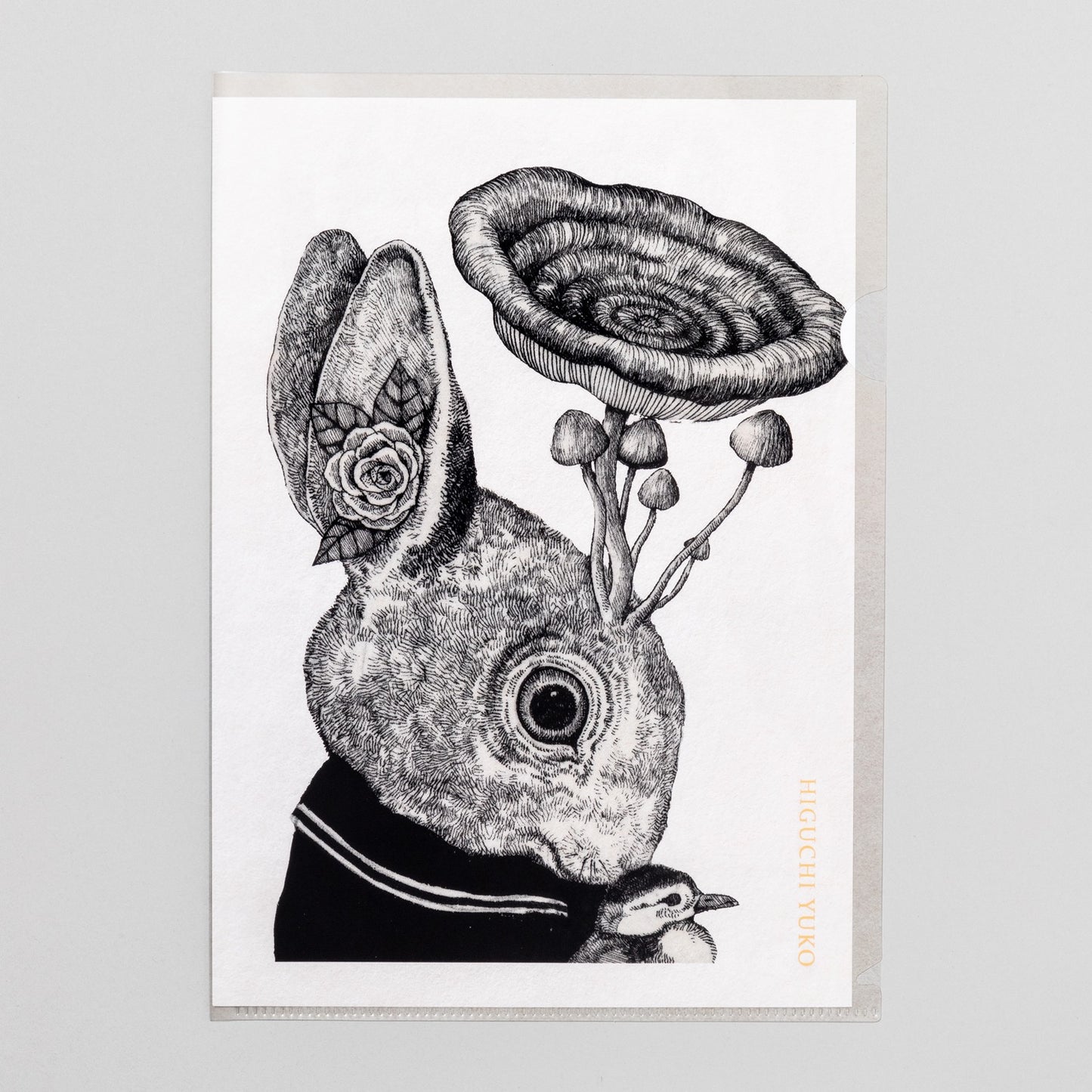台湾展 クリアファイル(黒)