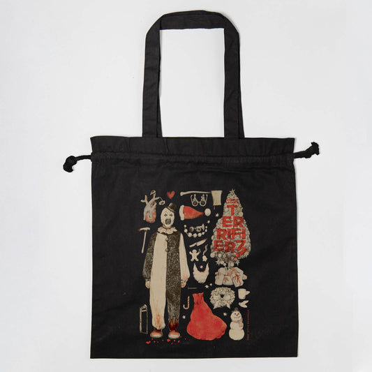 【受注】巾着トート(BK) テリファー3