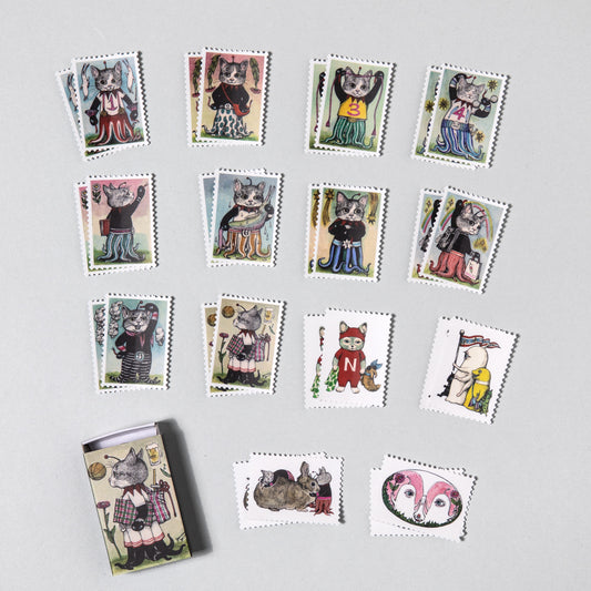 韓国展 切手ステッカー