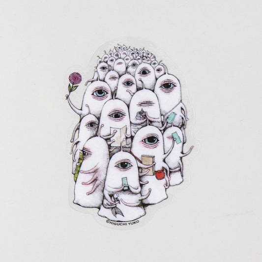 ステッカー ひとつめちゃん御一行