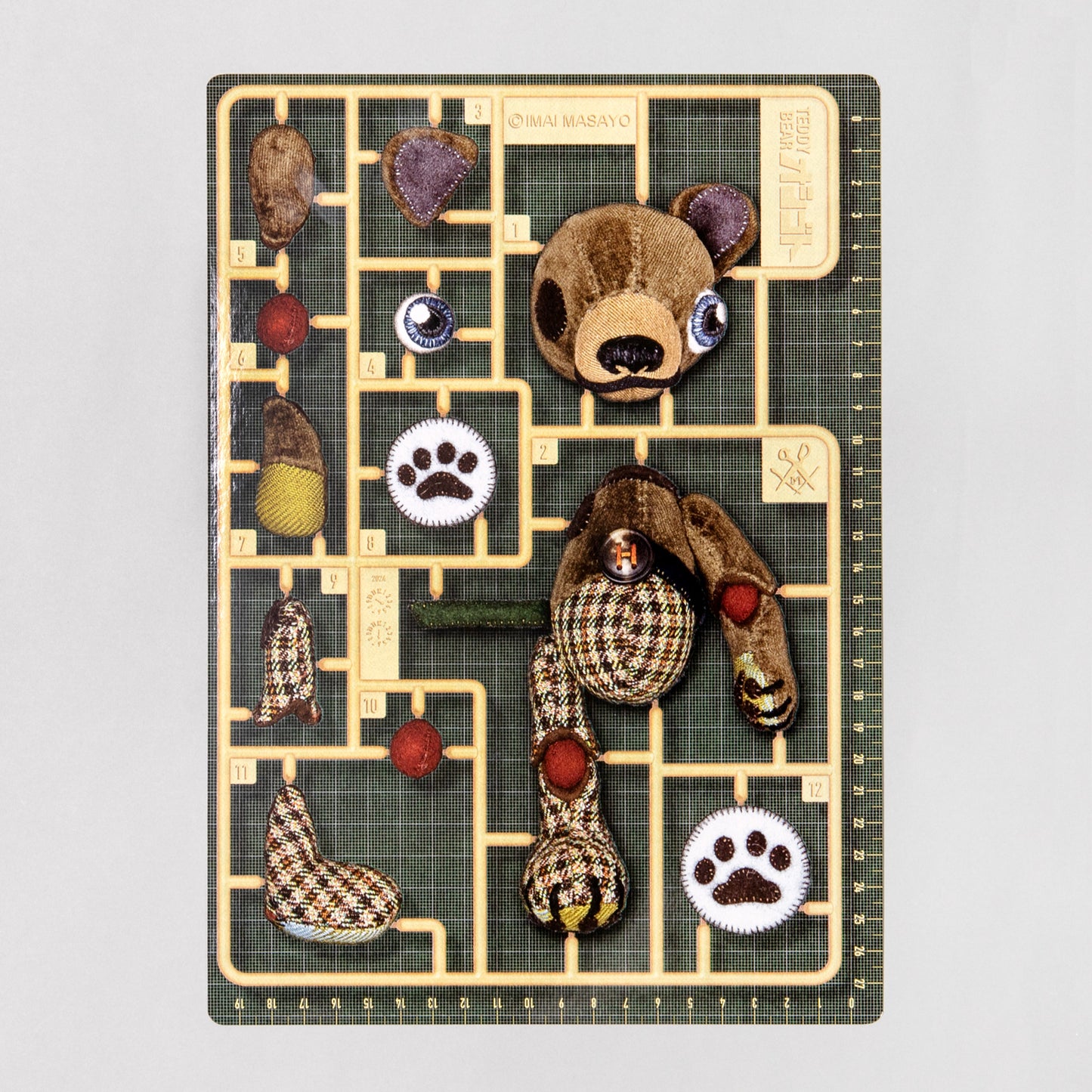 Writing mat Teddy Bear no Oshigoto