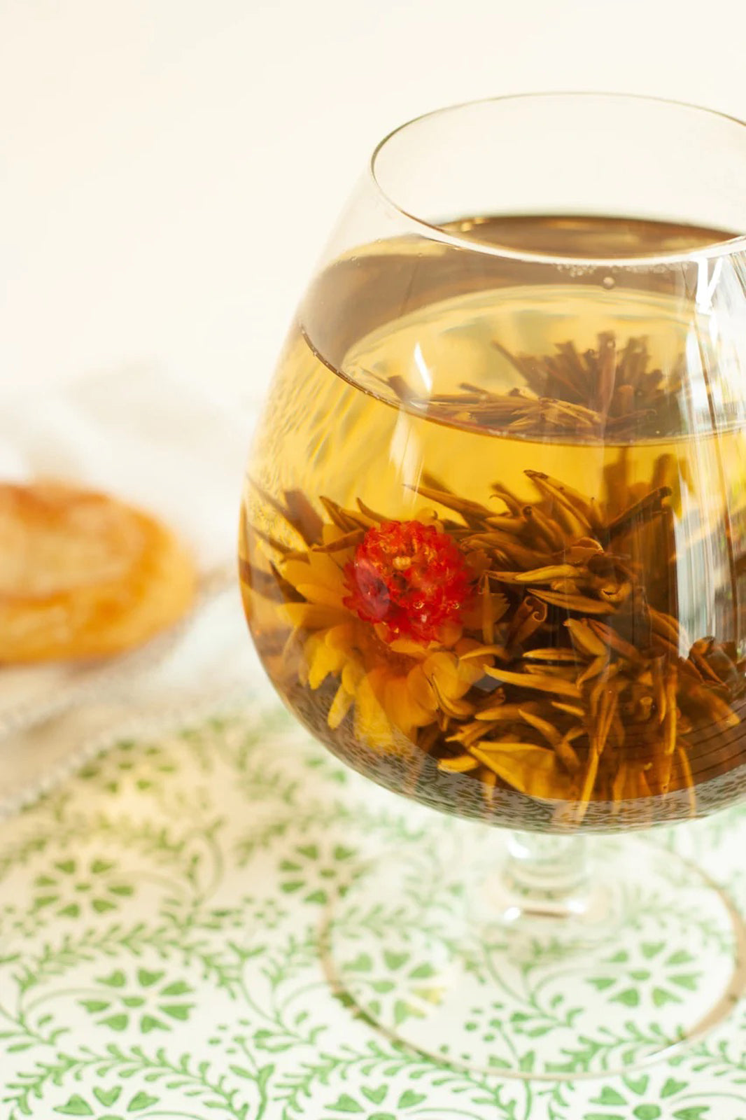 工芸茶 金葫蘆双花