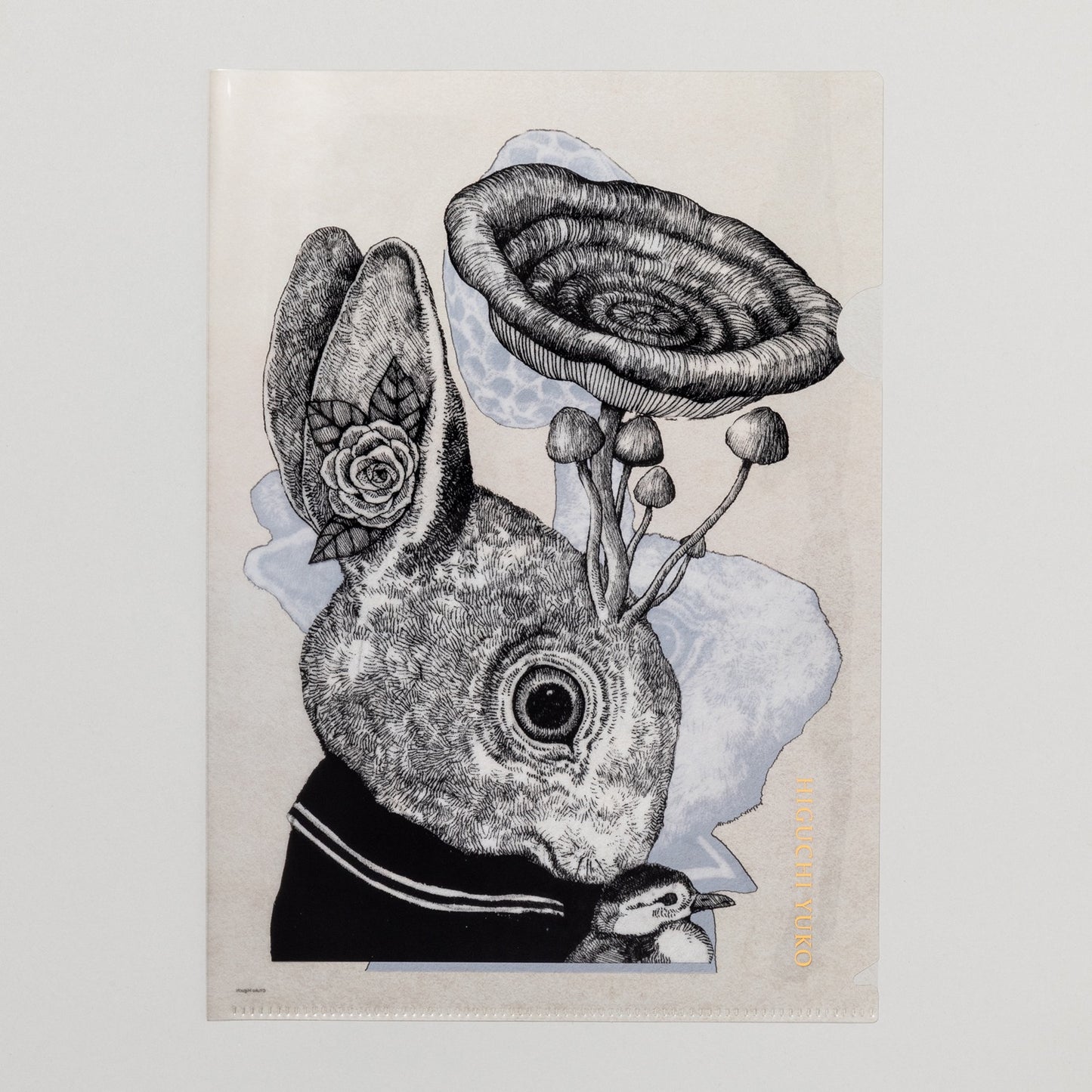 台湾展 クリアファイル(黒)