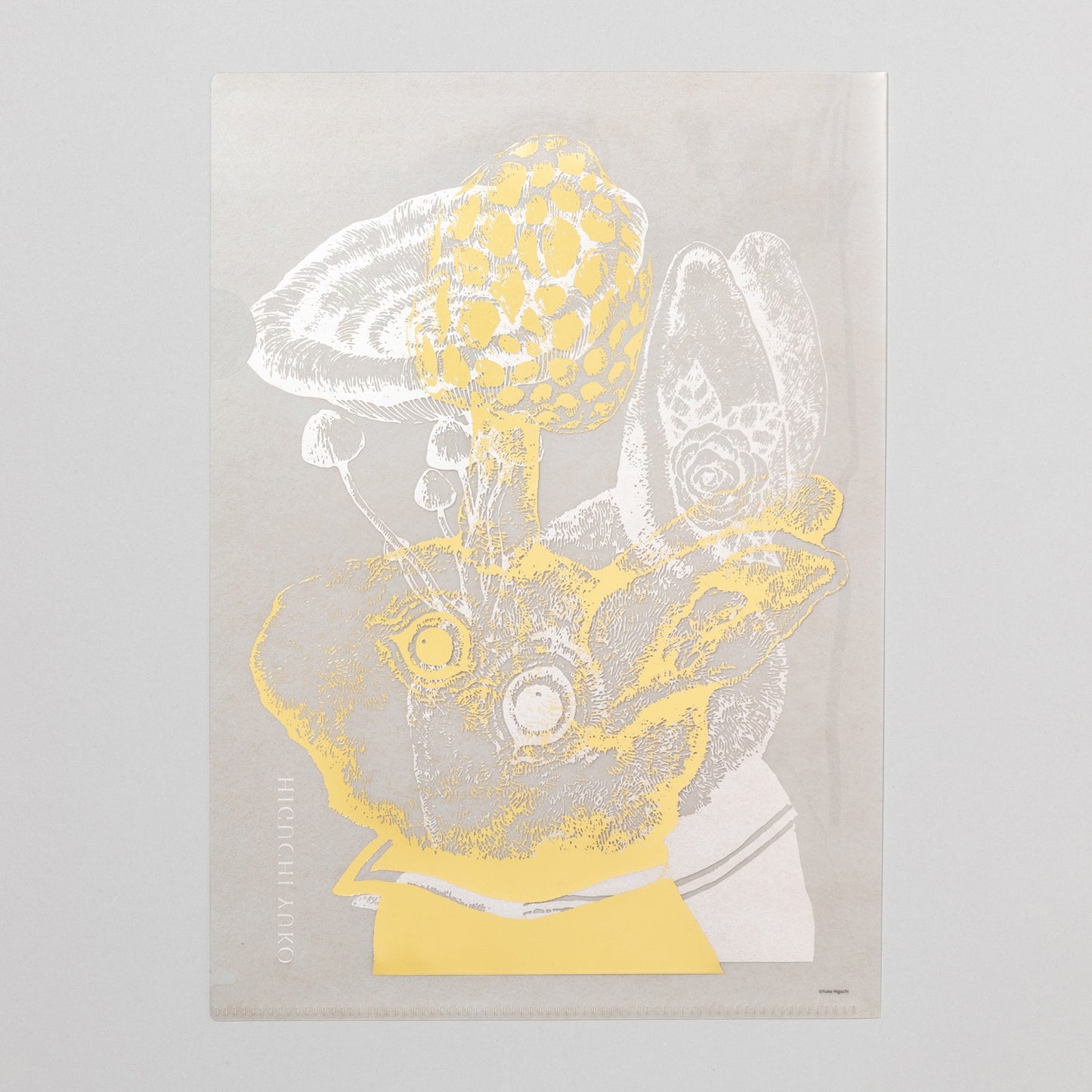 台湾展 クリアファイル(金)