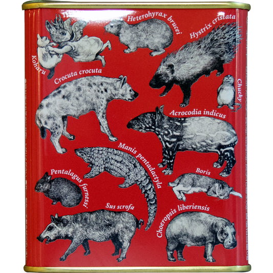 大哺乳類展サクマドロップ赤・青2個セット