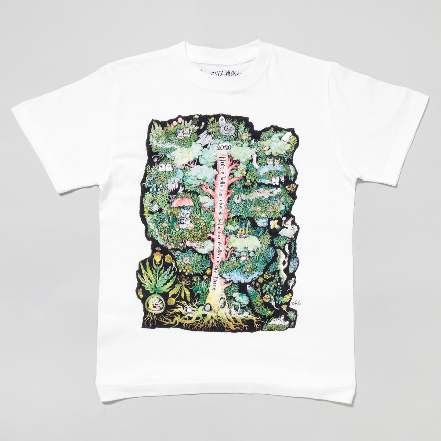 T-shirt on the big tree