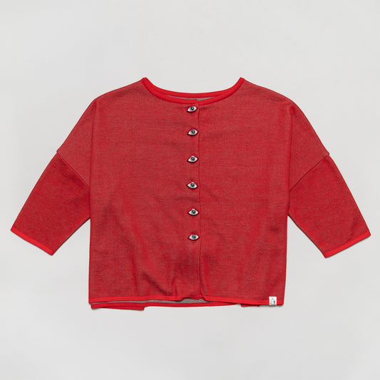 眼花ちゃんカーディガン(RD)