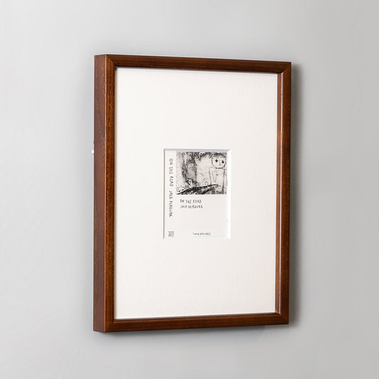 【受注】タダジュン 版画作品No.25 THUMB BOOK PRESS 『オン・ザ・ロード』ジャック・ケルアック
