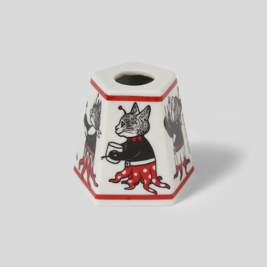 九谷焼 ペンスタンド いただきます