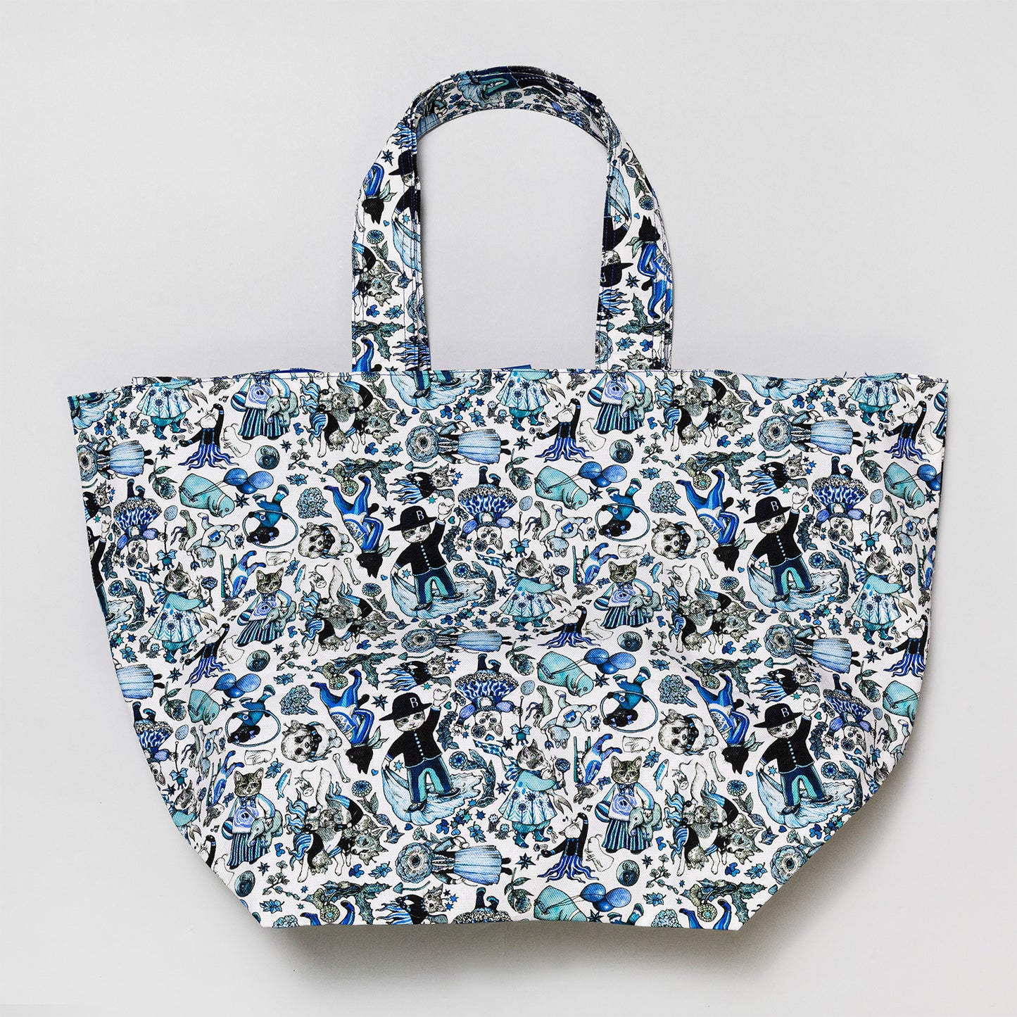 2WAY トート BLUE