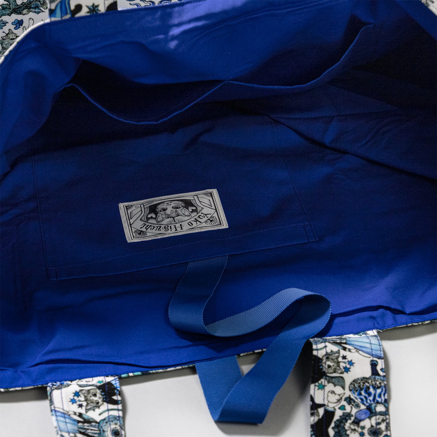2WAY トート BLUE