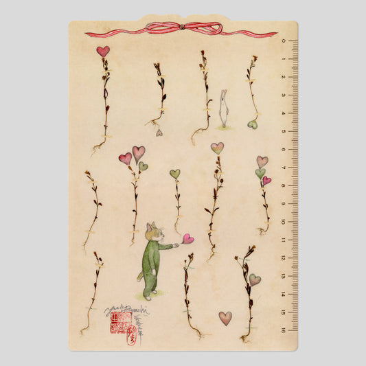 手帳用下敷き こはる