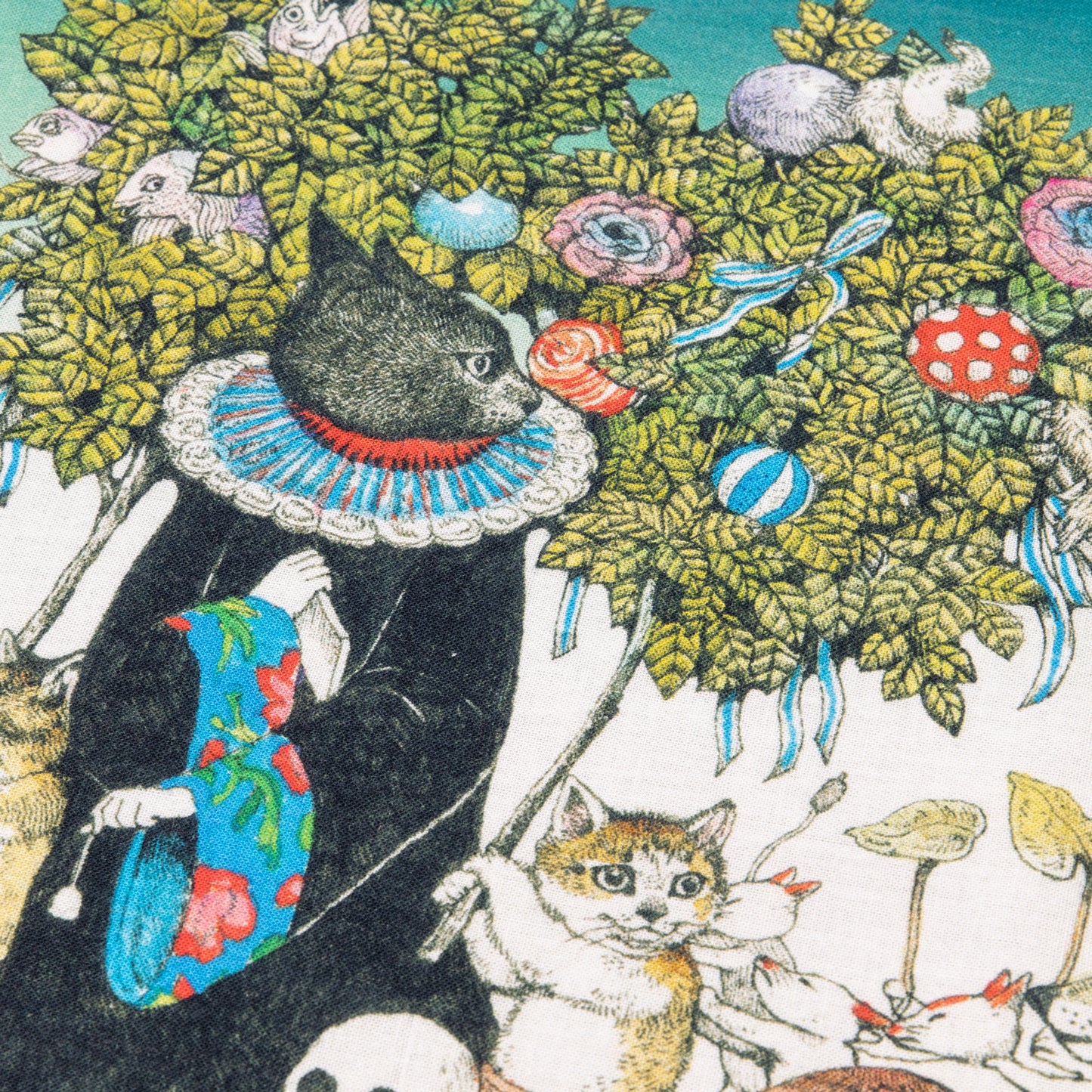 Tenugui (washcloth) Gomeisazukaritentensasamegayatsuyuki