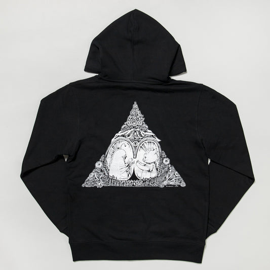 Zip-up hoodie Okin-chan wo mamoru Hitotsume-chan