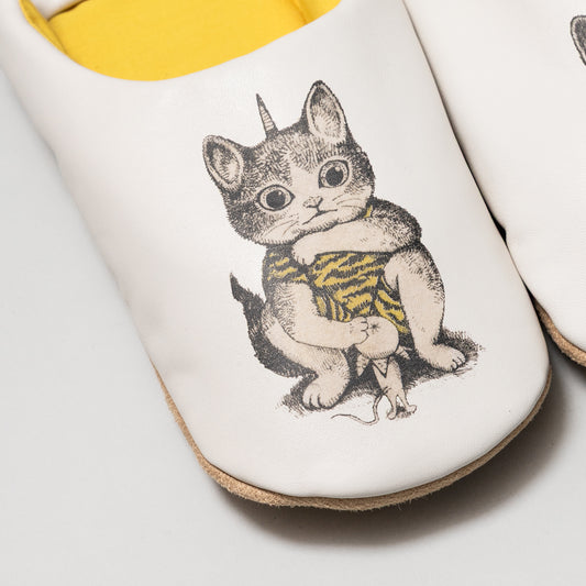 ルームシューズ 雷様