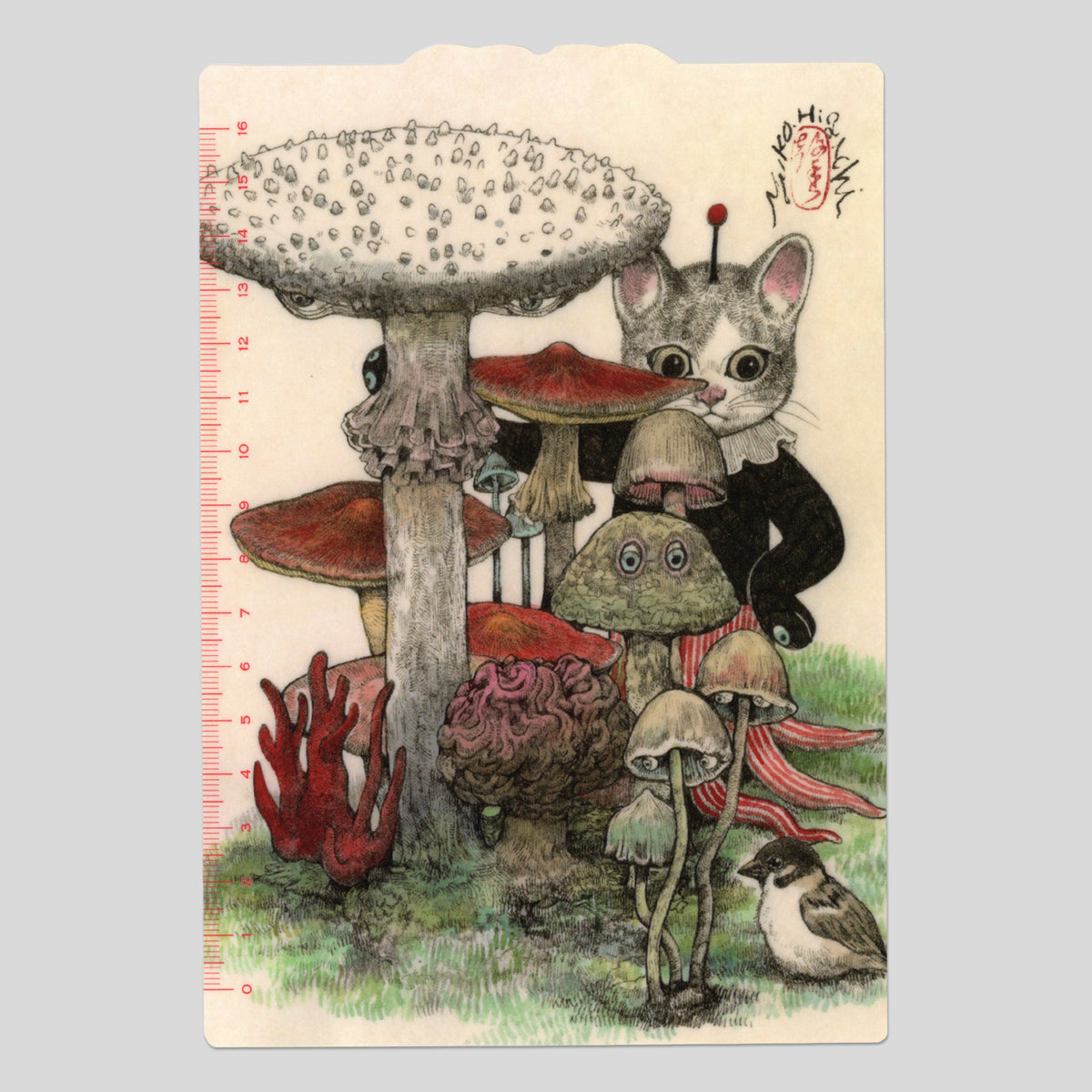 手帳用下敷き 眼花ちゃん
