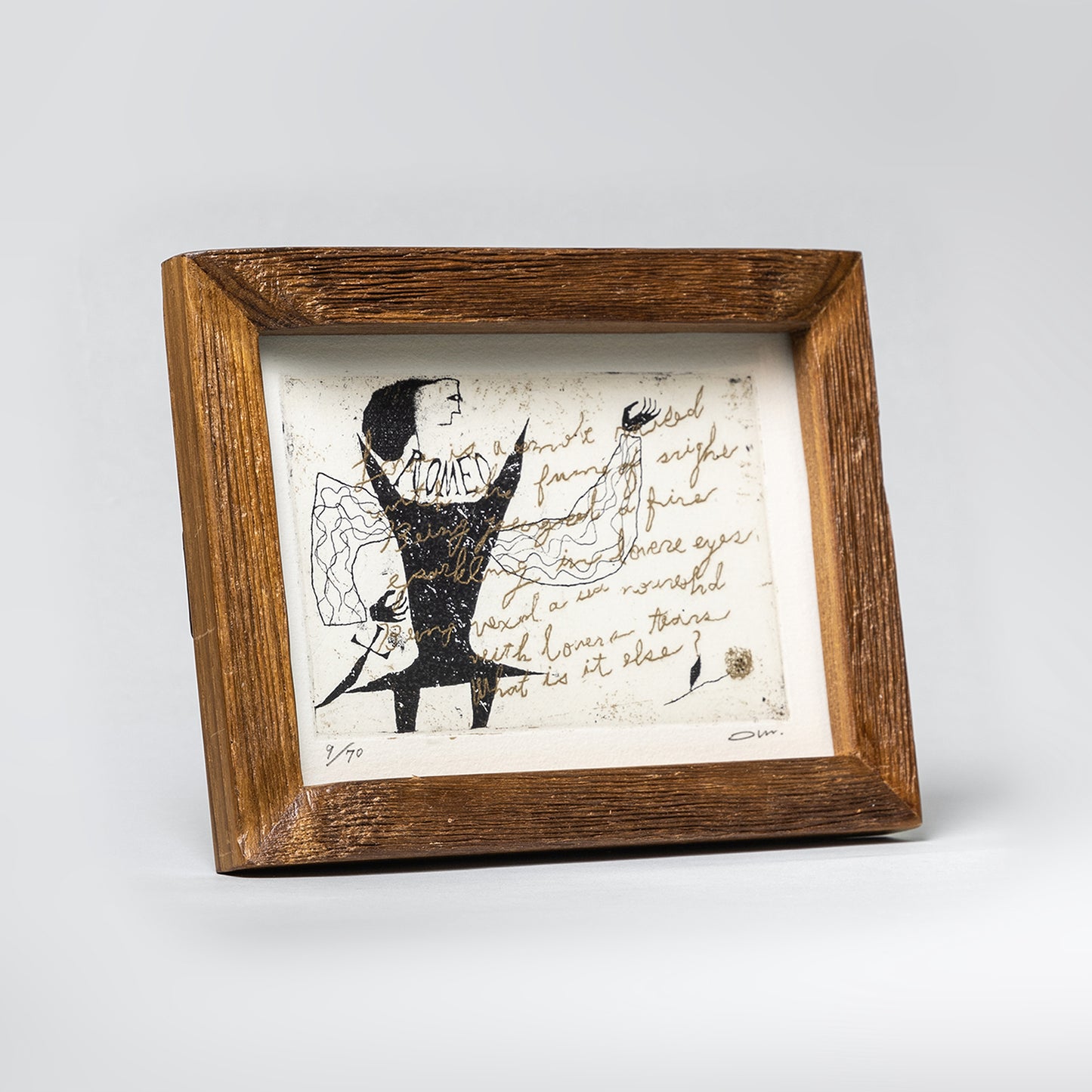 【受注】タダジュン 版画作品No.30 Little Romeo