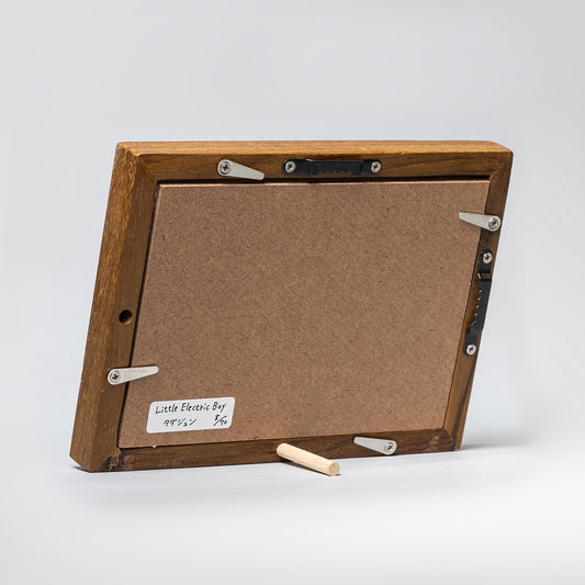 【受注】タダジュン 版画作品No.31 Little Electric Boy