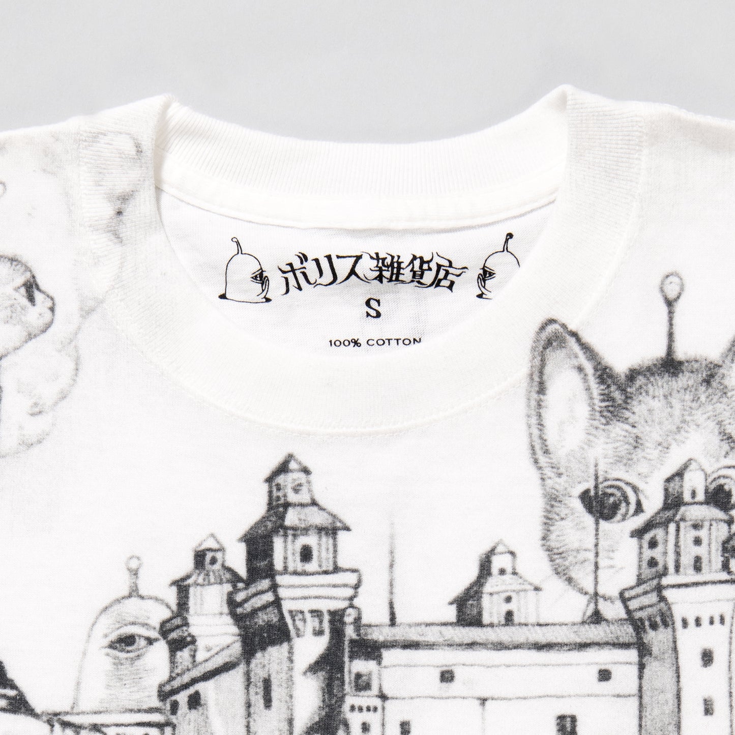 Tシャツ ギュリコ モノクロ
