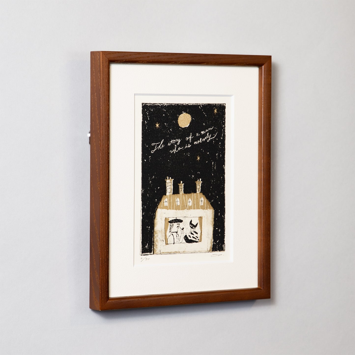 【受注】タダジュン 版画作品No.41 That’s life