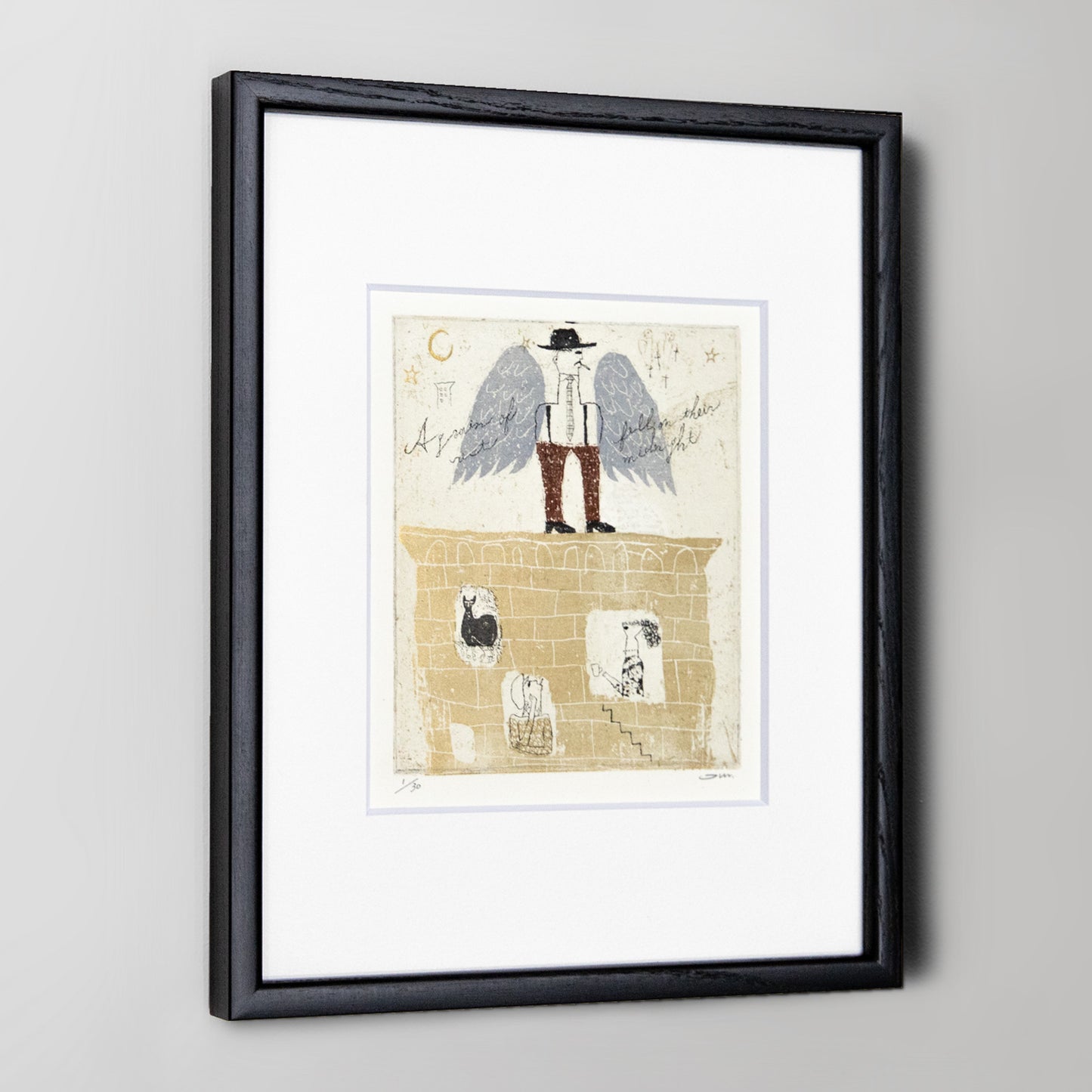 【受注】タダジュン 版画作品No.43 City Lights