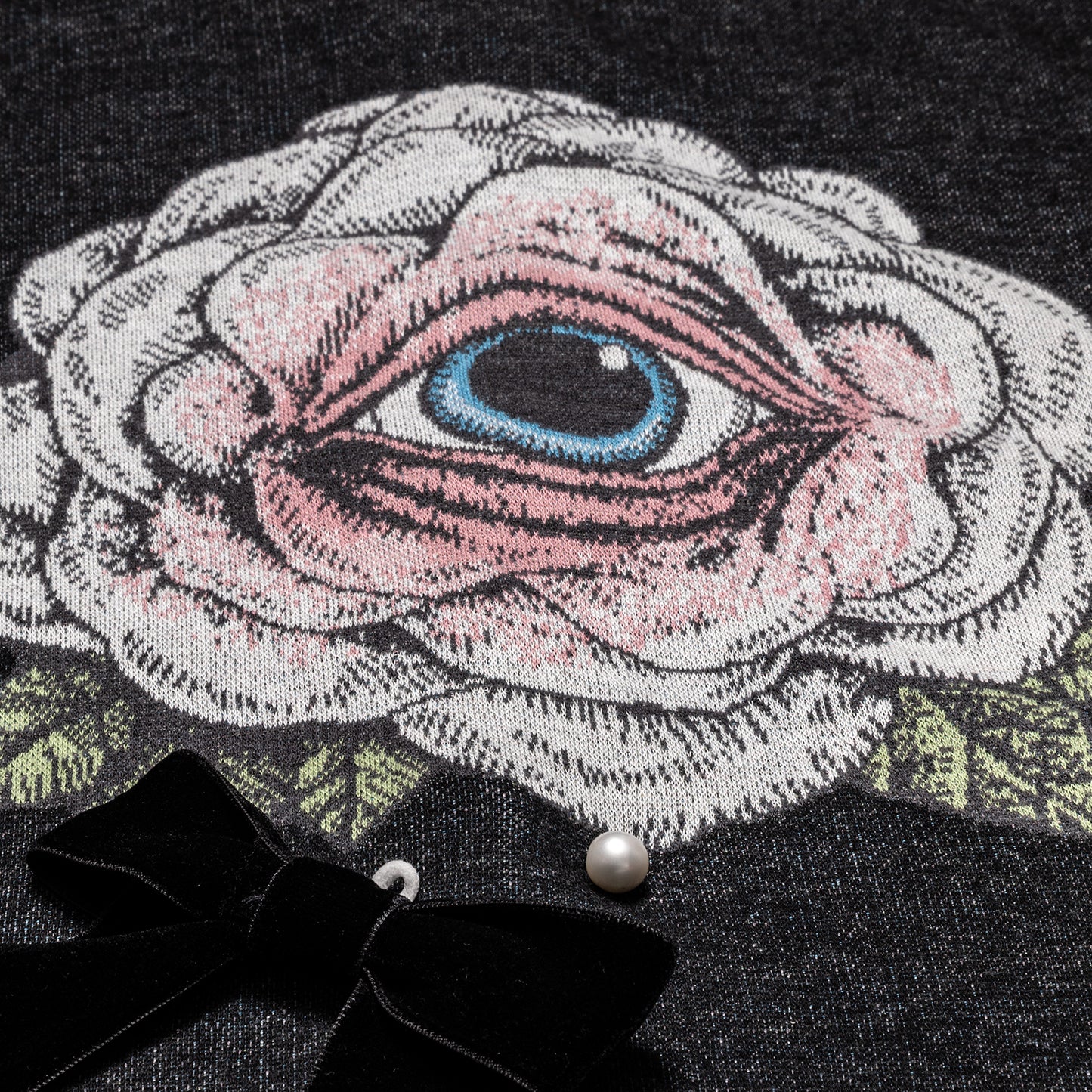 眼花ちゃんカーディガン(BK)