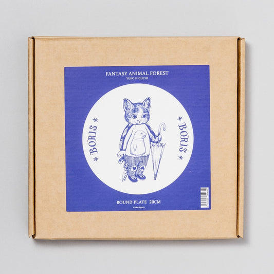 台湾展 絵皿A(BORIS)