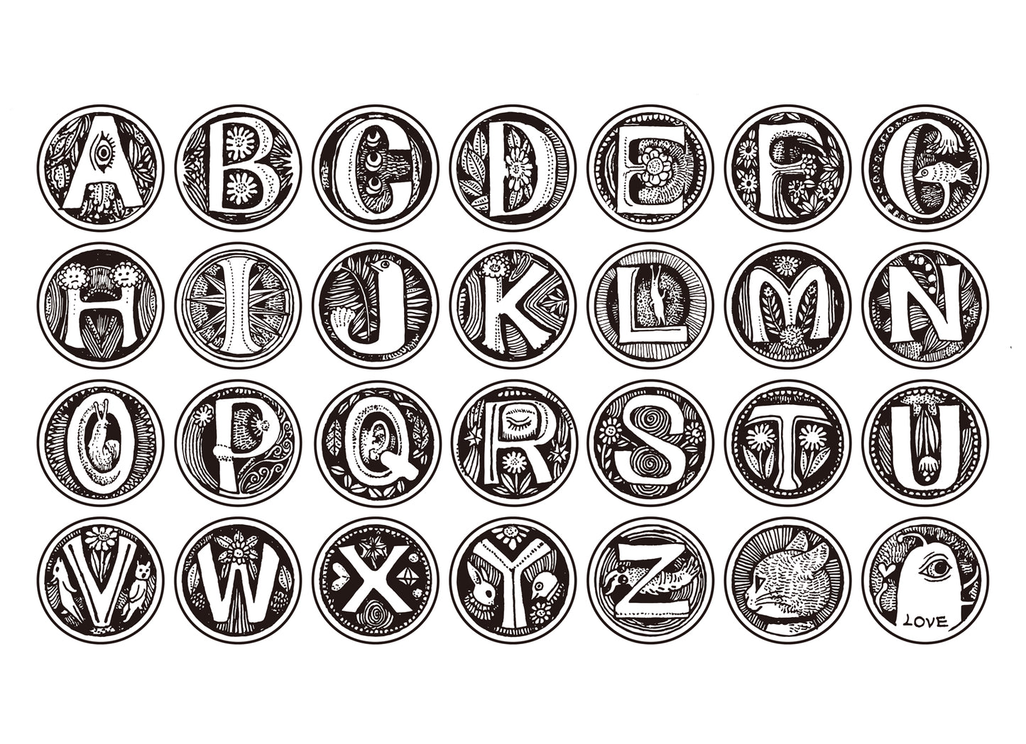 Gustamp 28 piece set