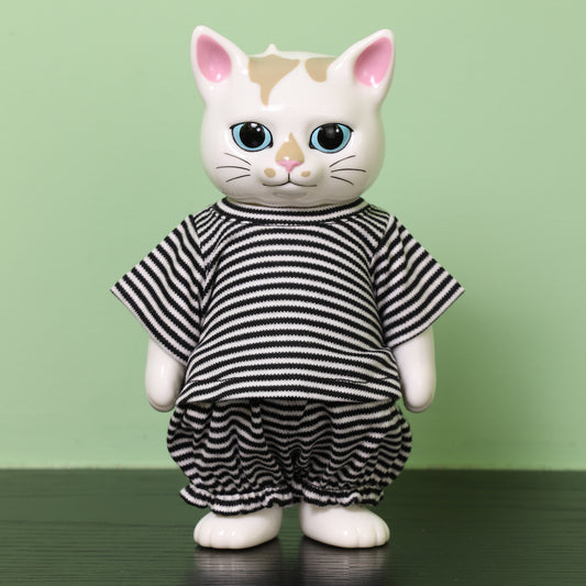 Koharu's clothes T-shirt & Bloomers set Border