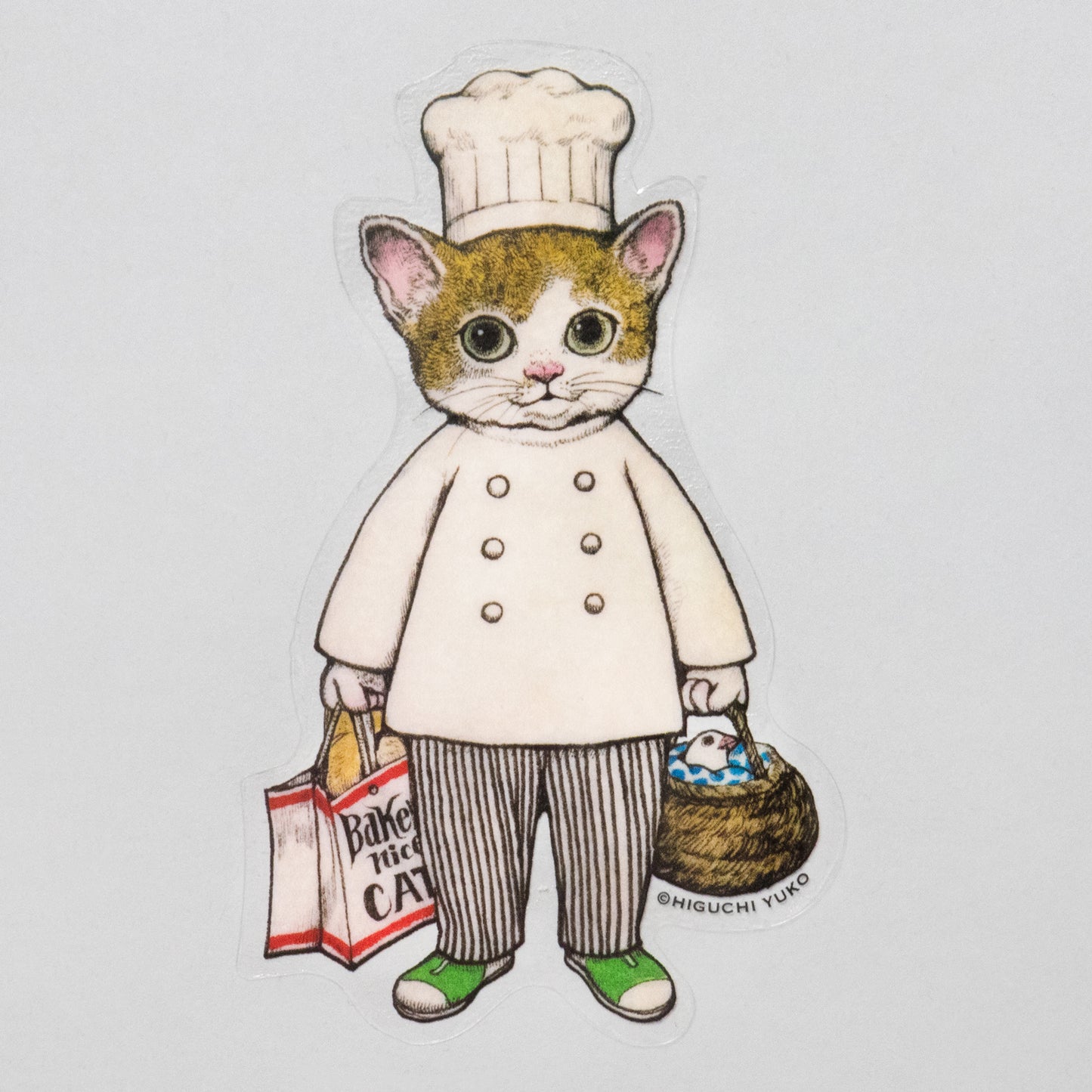ステッカー Bakery nice cats