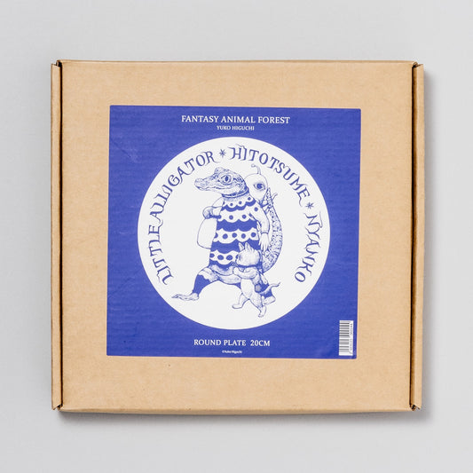台湾展 絵皿D(LITTLE ALLIGATOR&HITOTSUME&NYANKO)