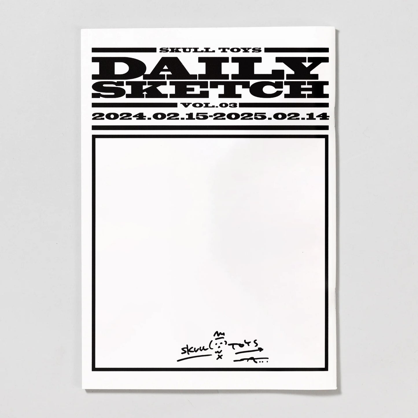 【サイン本】SKULL TOYS DAILY SKETCH Vol.3