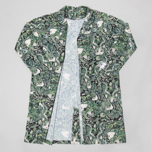 HORNS ロングシャツ ジャケット(BK)