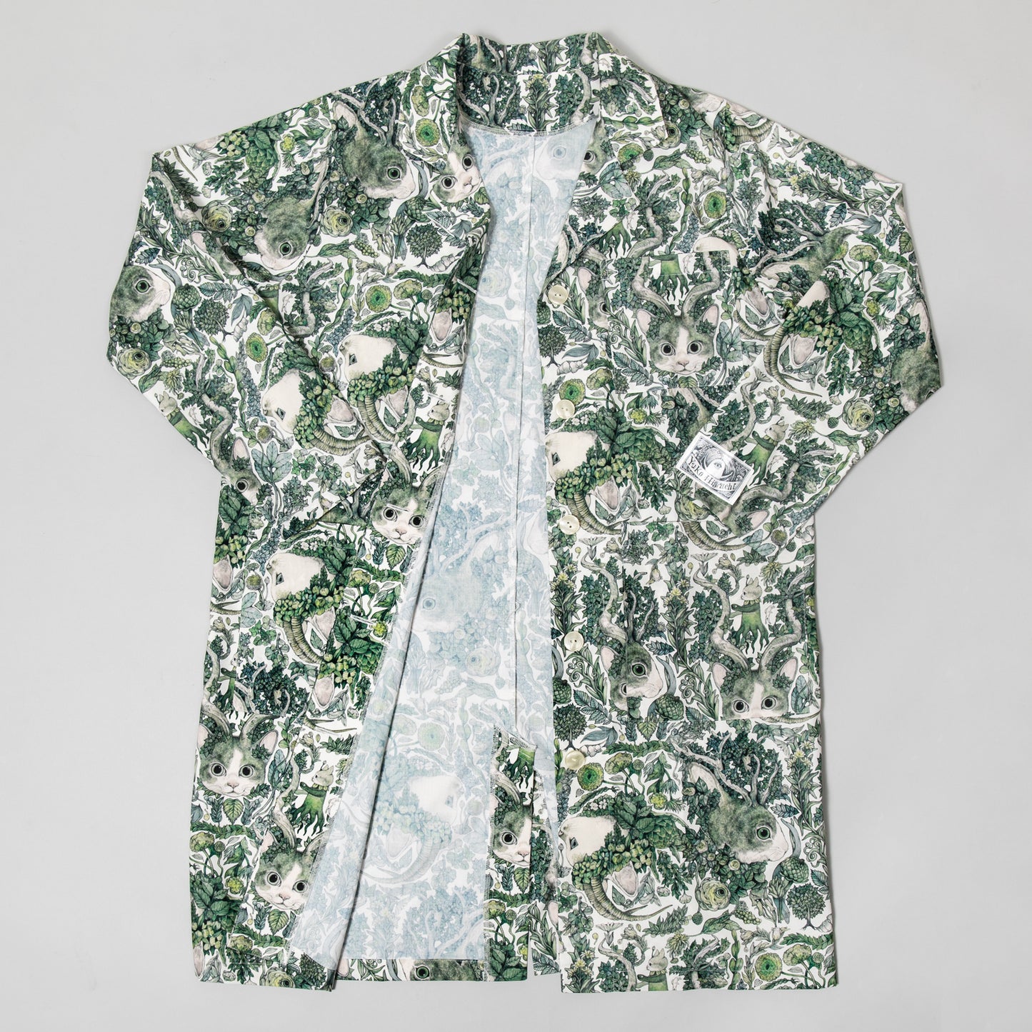 HORNS ロングシャツ ジャケット(WH)
