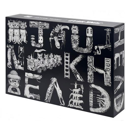 【Wサイン入りカード&オリジナルスリーブ付き】JUNK HEAD フィギュアマスコット17体セット