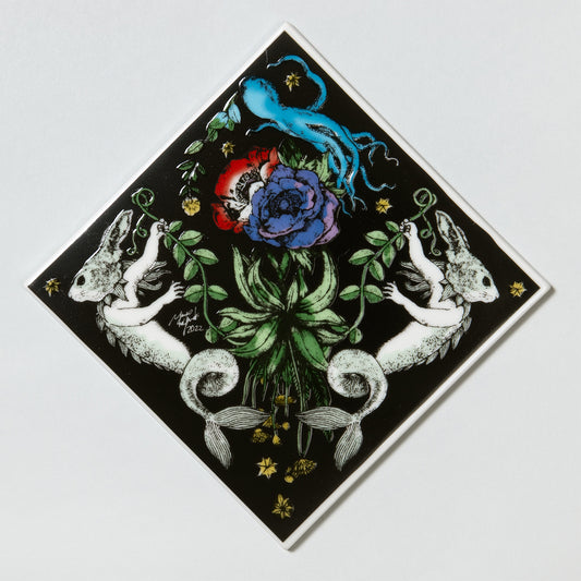 Kutani-yaki Ceramic plate MAPLE