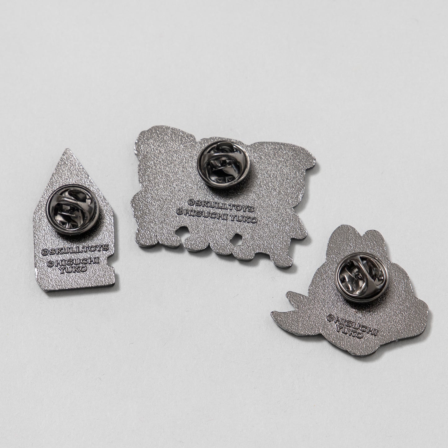 ピンズ3個セットSKULL TOYS×HIGUCHI YUKO