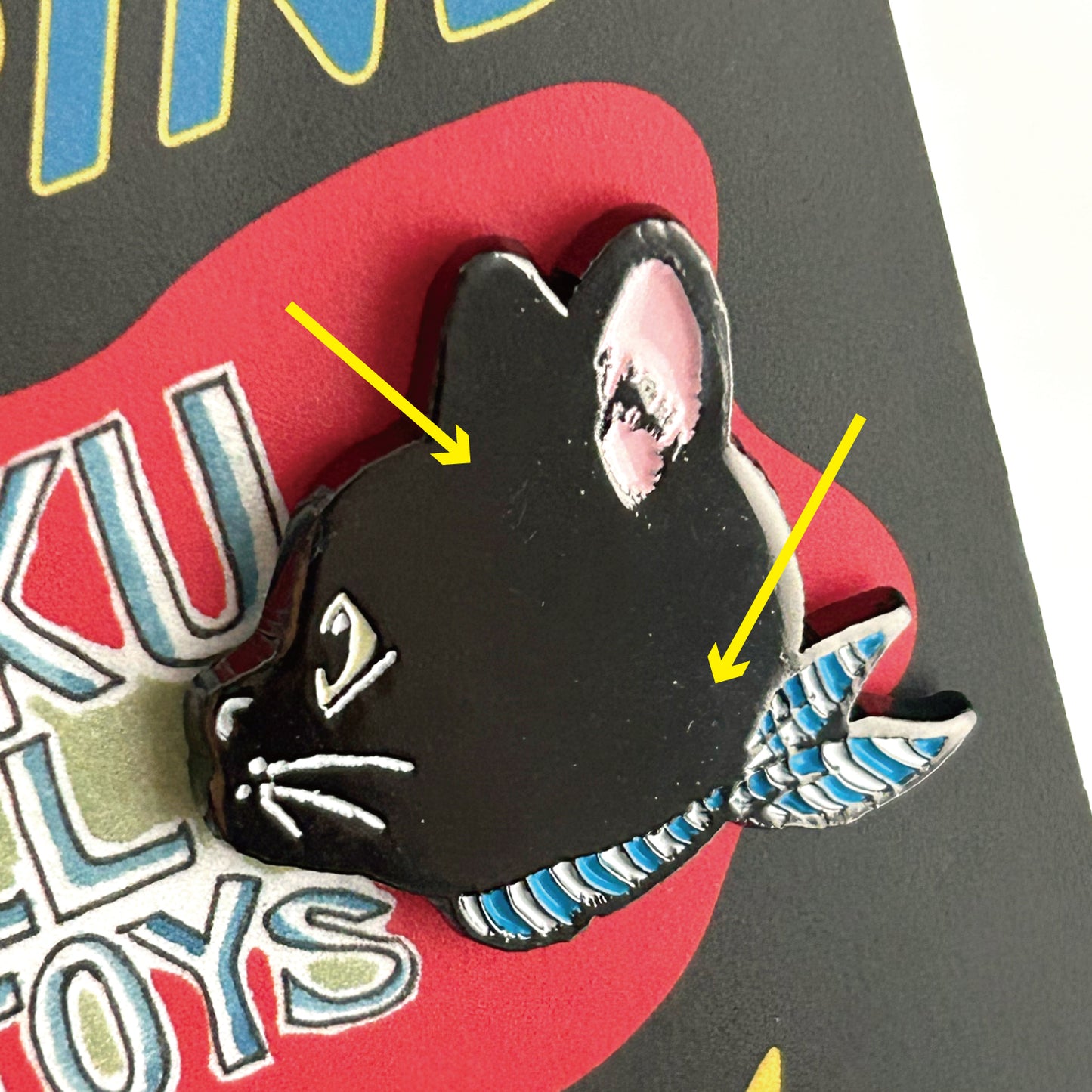 ピンズ3個セットSKULL TOYS×HIGUCHI YUKO