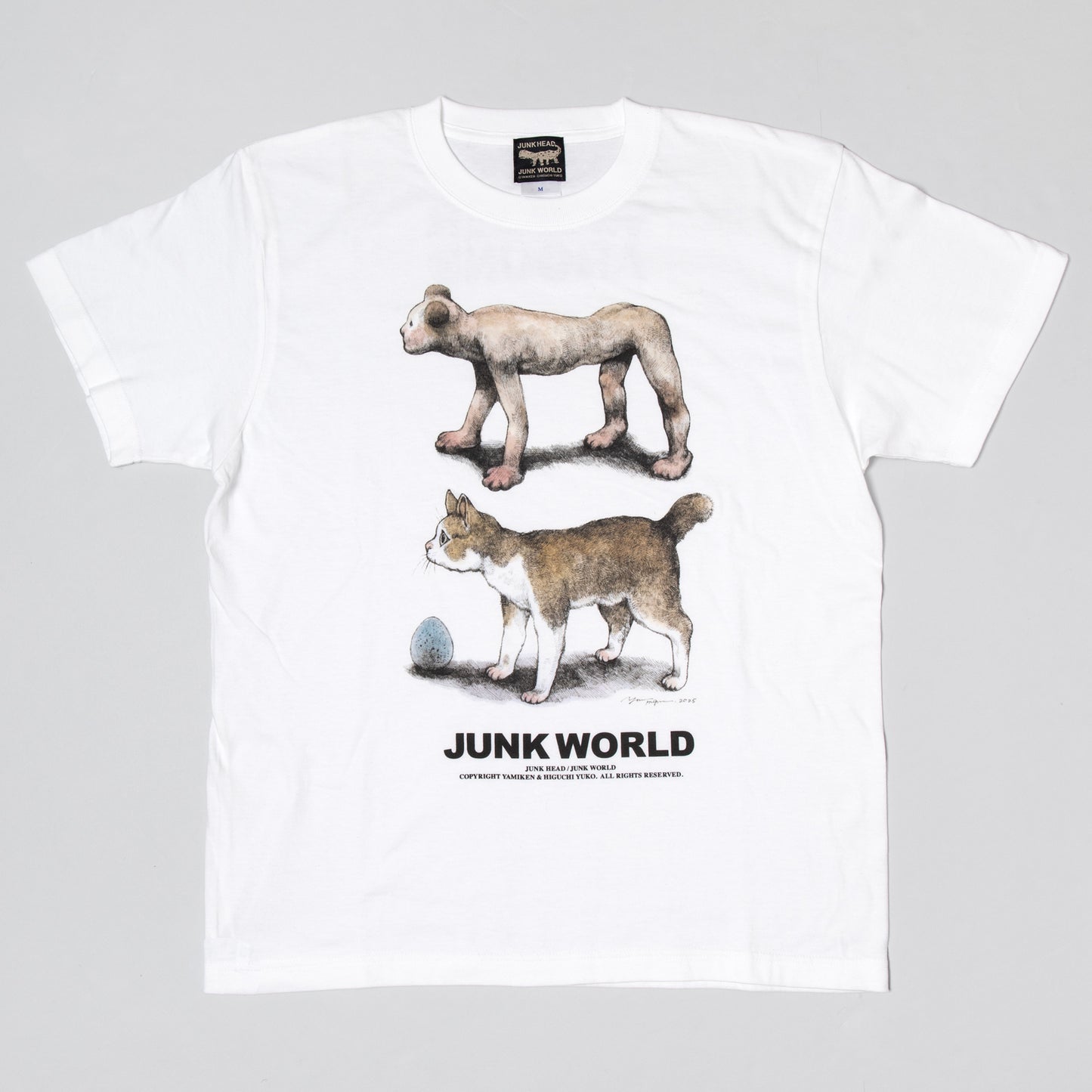 Tシャツ JUNK WORLD トゥルカとボリス