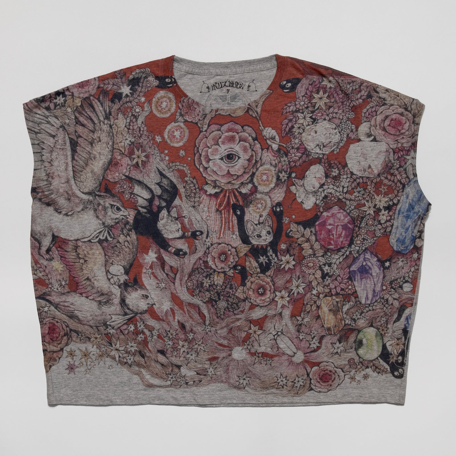 ワイドTシャツ 眼花ちゃんの夢 – ボリス雑貨店