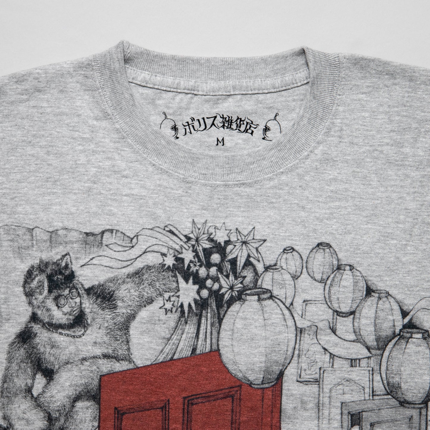 【受注】Tシャツ グレー ポスタービジュアル