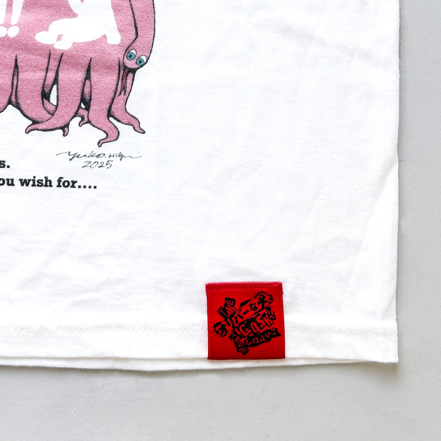 【受注】リンガーTシャツ レッド GOSH! GUSTAVE