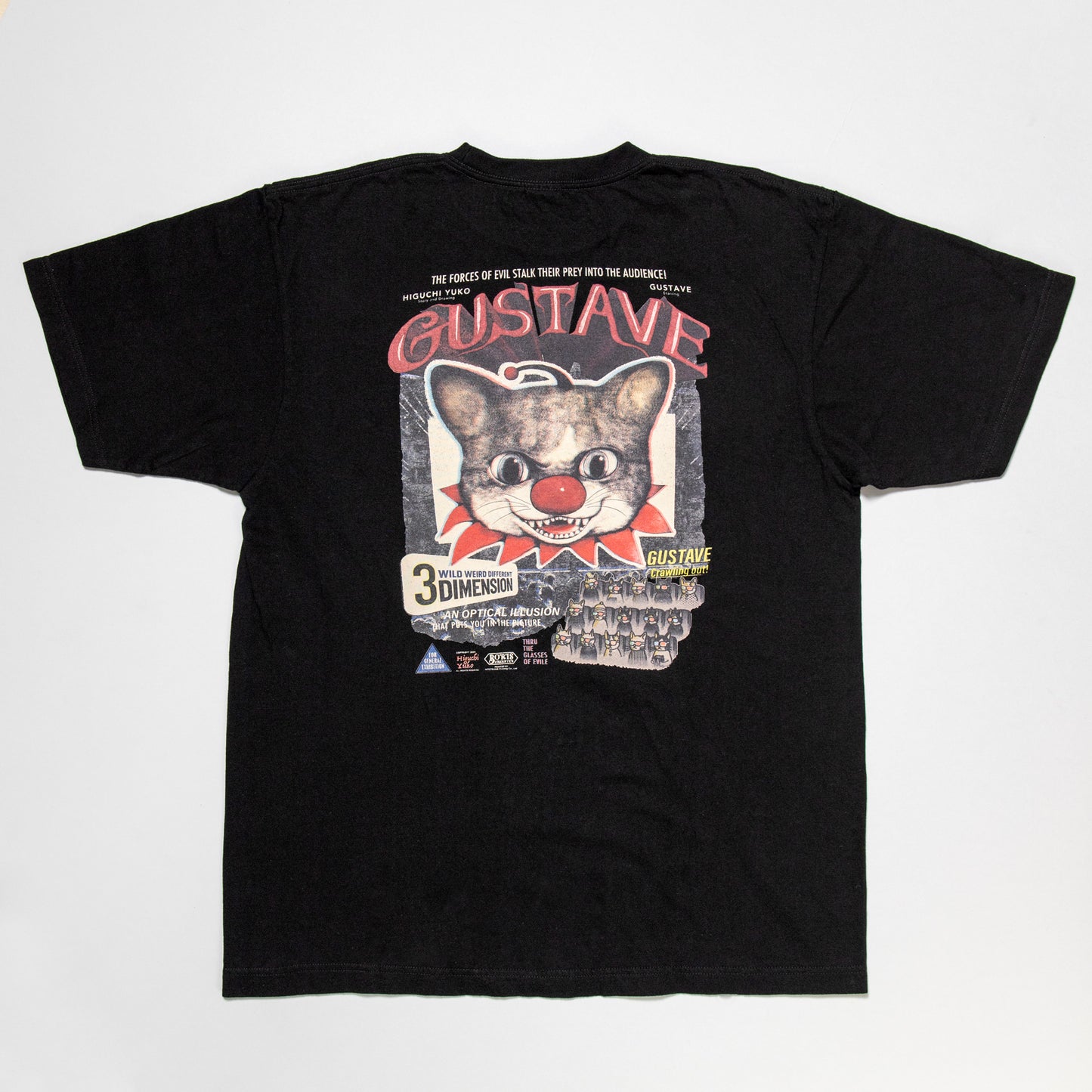 Tシャツ Gustave the Clown(BK)
