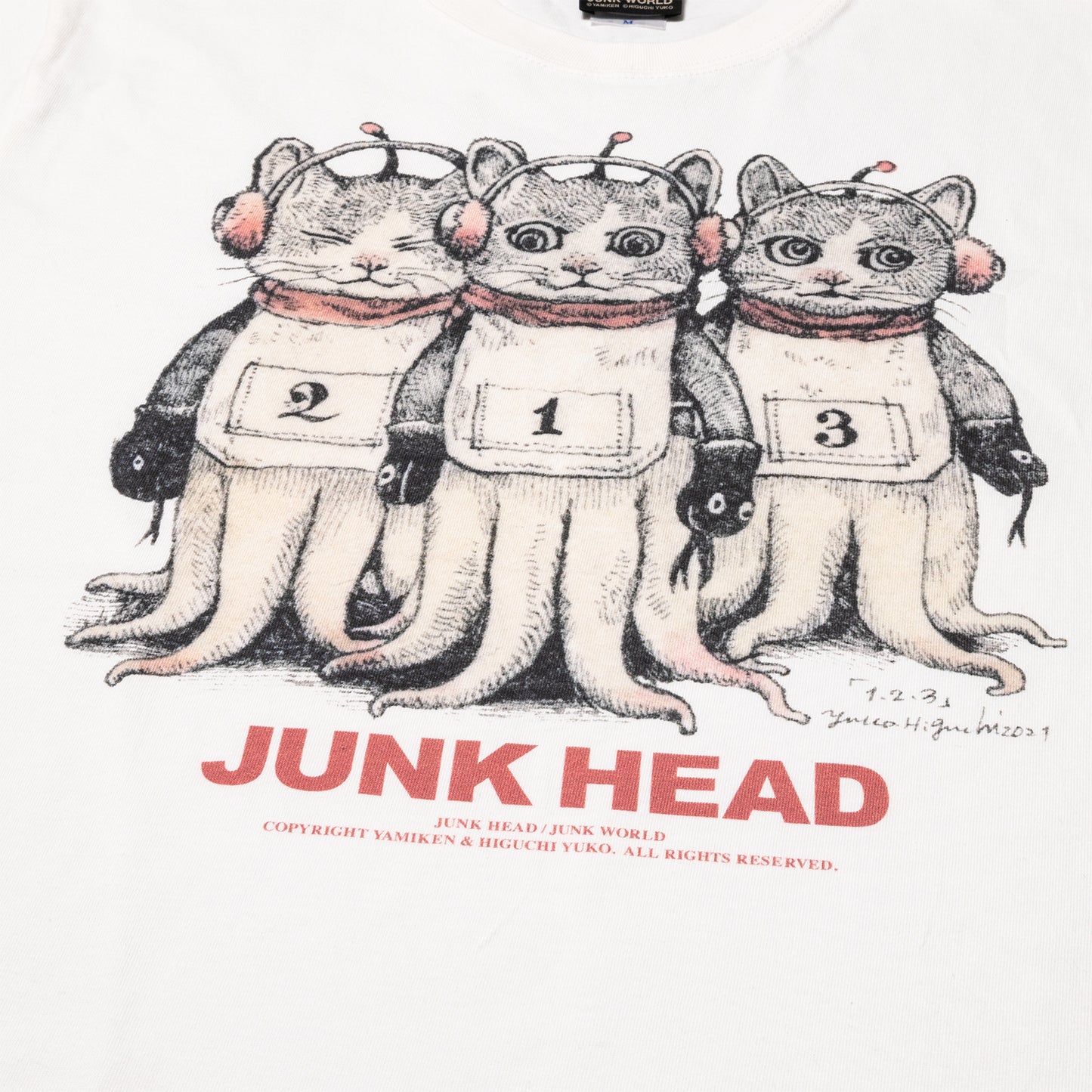 Tシャツ JUNK HEAD 1・2・3