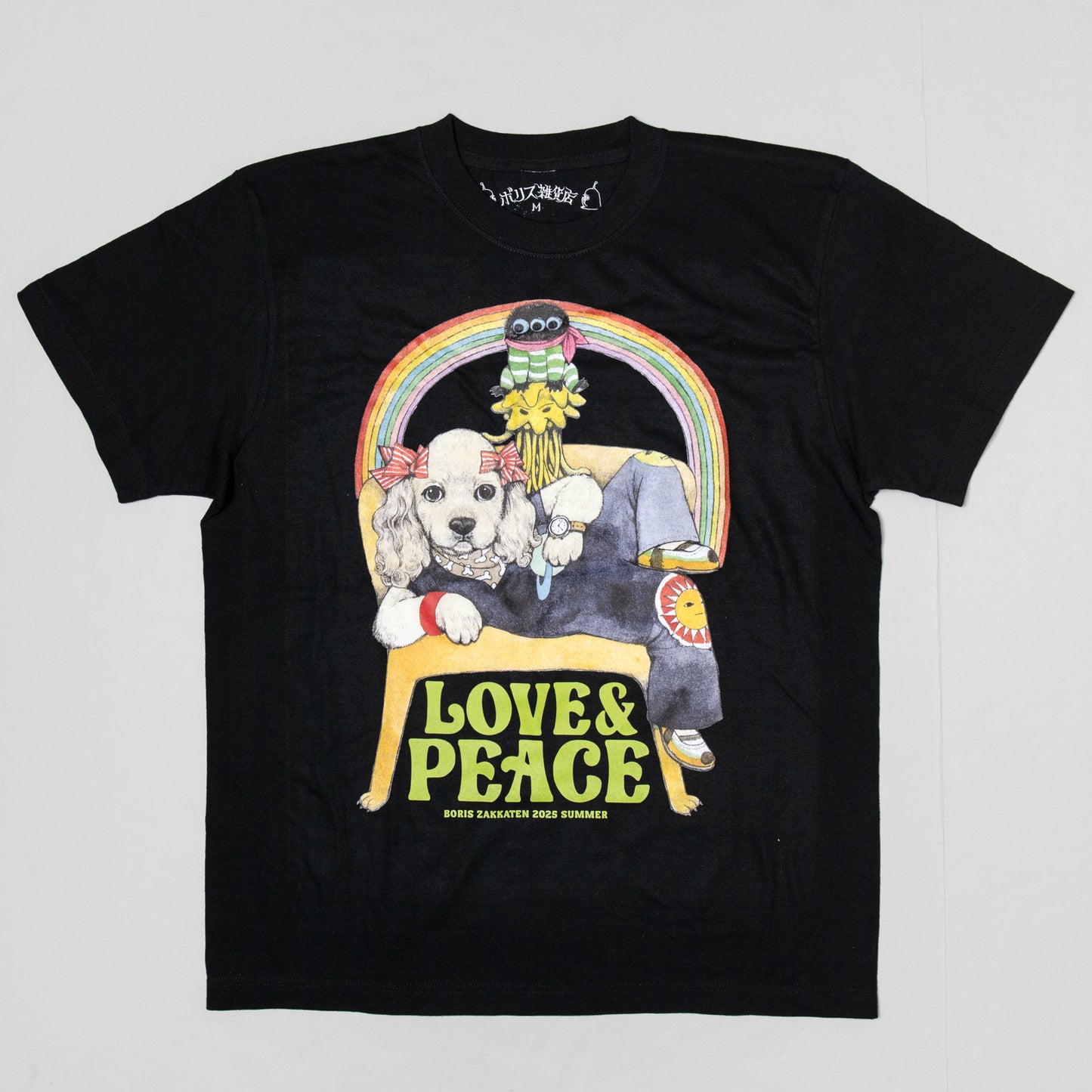 Tシャツ LOVE&PEACE(BK)