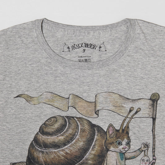 ワイドTシャツ March of the Snail Prince