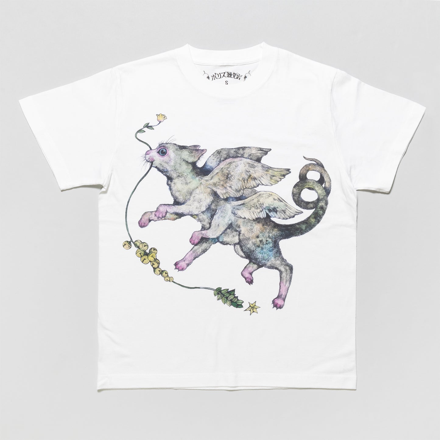 Tシャツ FLYING CAT(WH)
