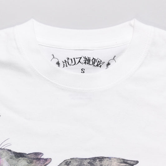 Tシャツ FLYING CAT(WH)