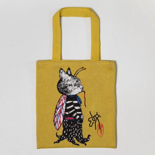 ニットトートバッグ GUSTAVEくん(蚊)