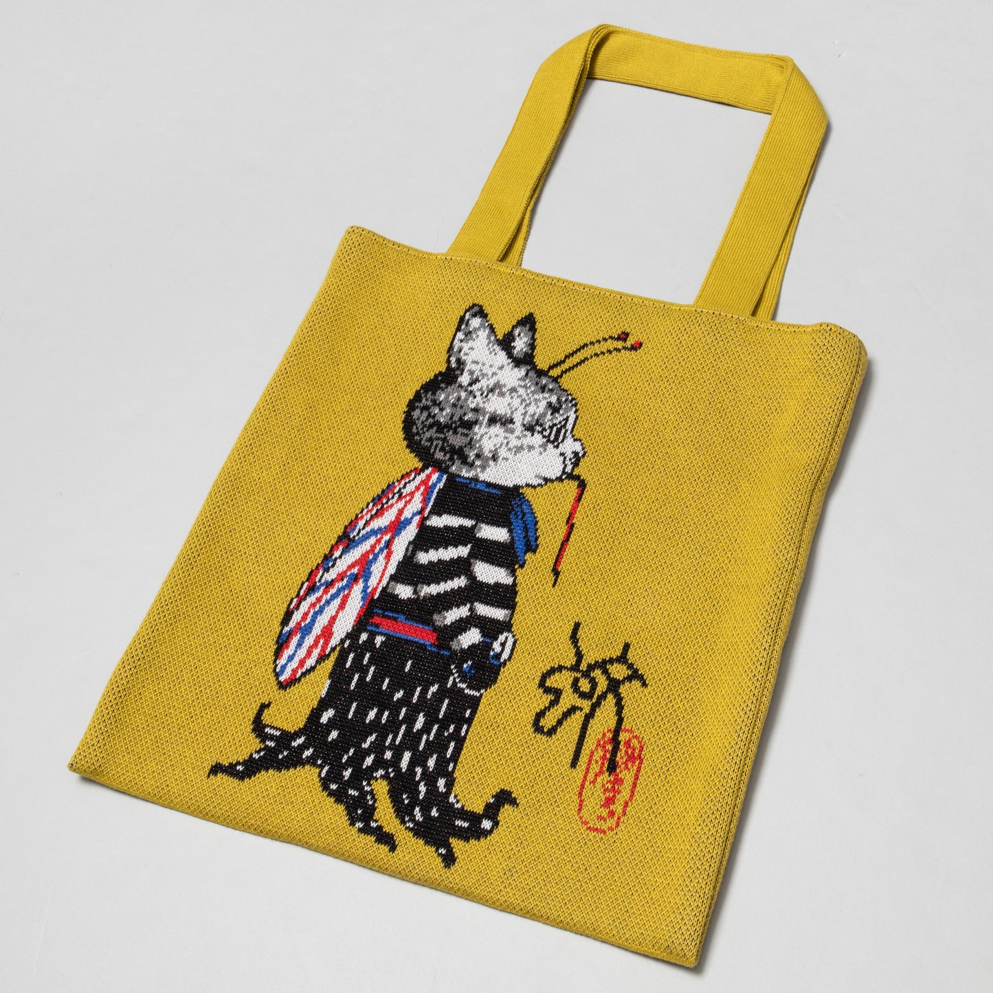 ニットトートバッグ GUSTAVEくん(蚊)